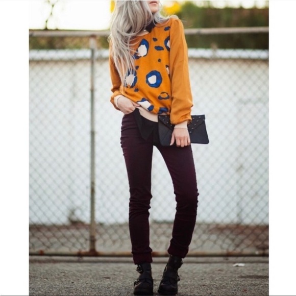 3.1 Phillip Lim for target Crewneck cheetah print long sleeve sweater Sz S - Picture 2 of 10